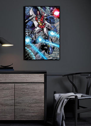 Starscream Wall Art | Transformers Fan Art | Snapping Turtle Gallery [variant_option1] Print, Premium Wall Art by Snapping Turtle Gallery