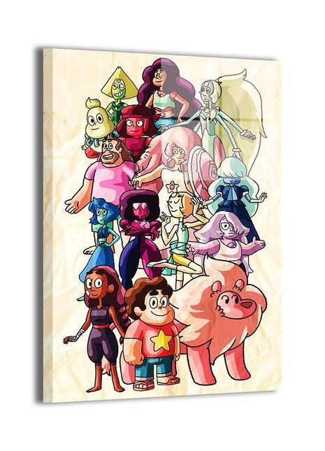 Steven Universe Wall Art | Crystal Gem Guardians | Snapping Turtle Gallery - Snapping Turtle Gallery