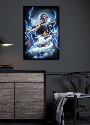 Storm Wall Art | X-Men Marvel Ultra-HD Acrylic, Metal & Canvas Print - Snapping Turtle Gallery