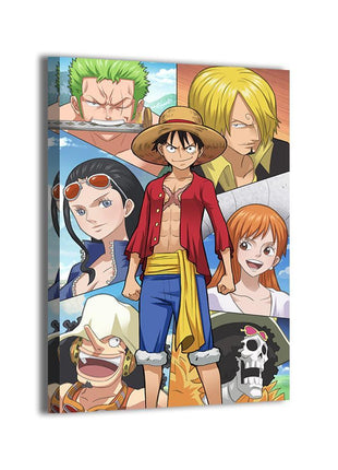 Straw Hat Pirates Wall Art | One Piece Acrylic, Metal & Canvas Print - Snapping Turtle Gallery