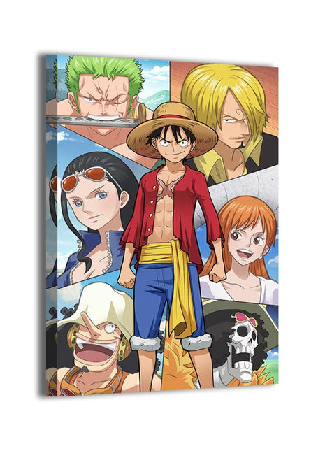 Straw Hat Pirates Wall Art | One Piece Acrylic, Metal & Canvas Print - Snapping Turtle Gallery