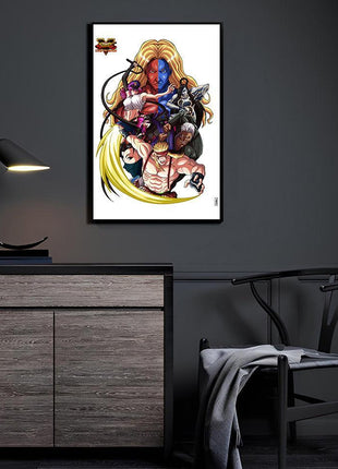 Street Fighter V Wall Art Pt.3 | Rivals | Snapping Turtle Gallery - Snapping Turtle Gallery