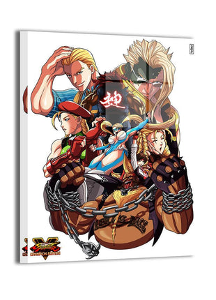 Street Fighter V Wall Art | Street Fighter Fan Art | Snapping Turtle Gallery - Snapping Turtle Gallery