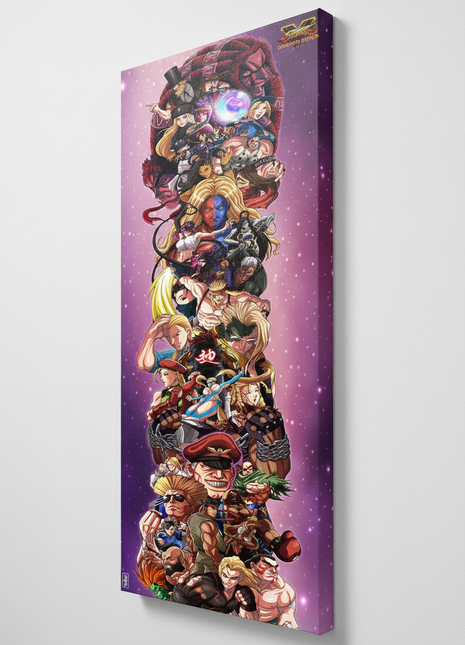 Street Fighter Wall Art | Street Fighter Fan Art | Snapping Turtle Gallery [variant_option1] Print, Premium Wall Art by Snapping Turtle Gallery