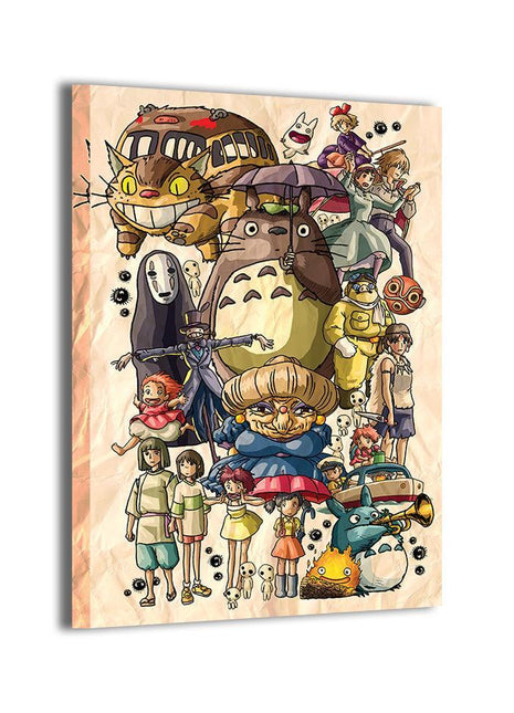 Studio Ghibli Wall Art | Anime Fan Art | Snapping Turtle Gallery - Snapping Turtle Gallery