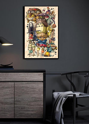 Studio Ghibli Wall Art | Anime Fan Art | Snapping Turtle Gallery - Snapping Turtle Gallery