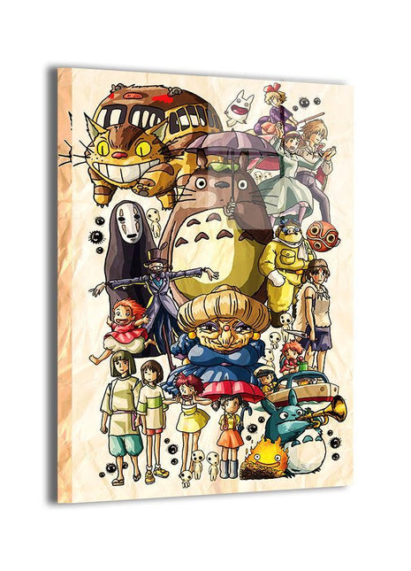 Studio Ghibli Wall Art | Anime Fan Art | Snapping Turtle Gallery - Snapping Turtle Gallery