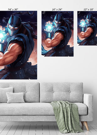 Sub-Zero Wall Art | Mortal Kombat HD Acrylic, Metal & Canvas Print - Snapping Turtle Gallery