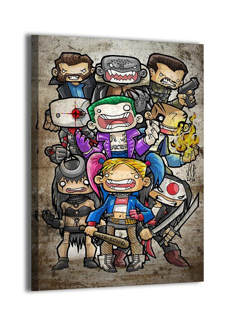 Suicide Squad Wall Art | DC Comics HD Acrylic, Metal & Canvas Print - Snapping Turtle Gallery