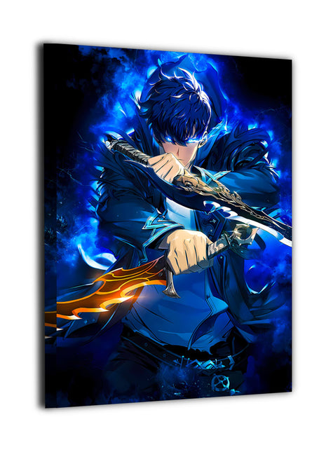Shadow Monarch Ascension Wall Art