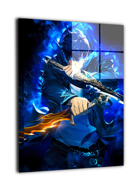 Shadow Monarch Ascension Wall Art
