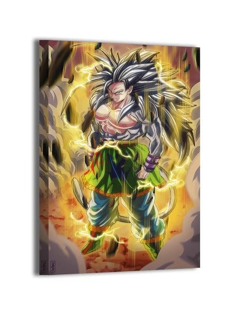 Super Saiyan 5 Goku Wall Art | Dragon Ball Fan Art | Snapping Turtle Gallery - Snapping Turtle Gallery