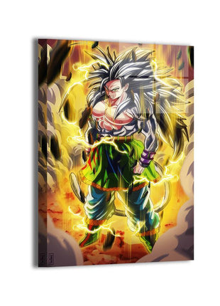 Super Saiyan 5 Goku Wall Art | Dragon Ball Fan Art | Snapping Turtle Gallery - Snapping Turtle Gallery