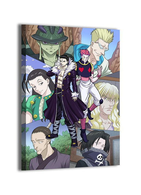 Hunter x Hunter Villains Wall Art | Ultra-HD Acrylic, Metal & Canvas - Snapping Turtle Gallery