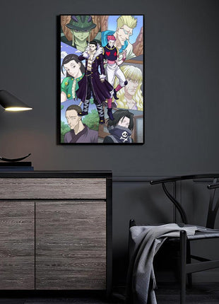Hunter x Hunter Villains Wall Art | Ultra-HD Acrylic, Metal & Canvas - Snapping Turtle Gallery