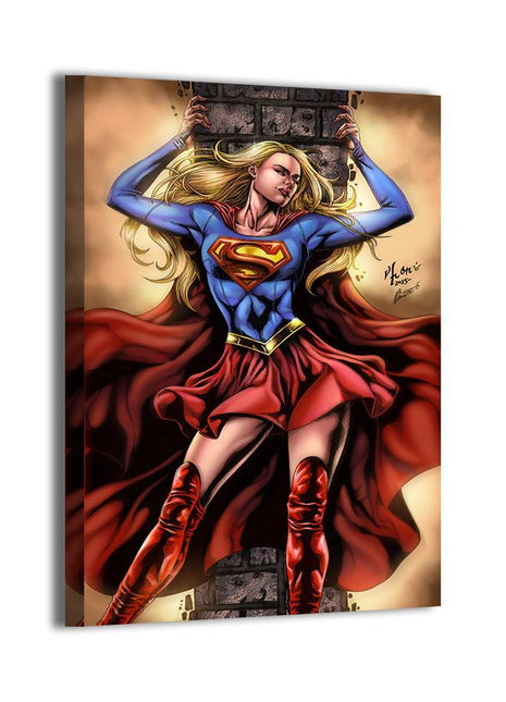 Supergirl Wall Art | DC Comics Fan Art | Snapping Turtle Gallery - Snapping Turtle Gallery