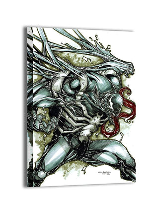 Venom Marvel Art - Ultra-HD Acrylic & HD Metal Gallery Print - Symbiote Spider-Man Comic Artwork - Premium Wall Decor
