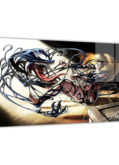 Symbiote Struggle Wall Art | Snapping Turtle Gallery [variant_option1] Print, Premium Wall Art by Snapping Turtle Gallery