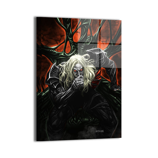 Symbiote King Wall Art Metal Print – Knull Marvel Villain by Ryan Pasibe