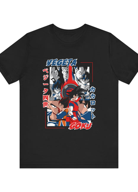 Goku Vegeta Saiyan Rivals Dragon Ball Shirt - Snapping Turtle Gallery