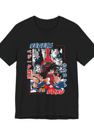 Goku Vegeta Saiyan Rivals Dragon Ball Shirt - Snapping Turtle Gallery