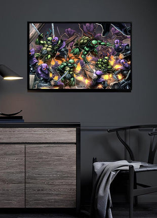 TMNT Wall Art | Teenage Mutant Ninja Turtles Fan Art | Snapping Turtle Gallery [variant_option1] Print, Premium Wall Art by Snapping Turtle Gallery