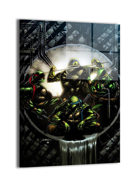 TMNT Wall Art | Teenage Mutant Ninja Turtles Fan Art | Snapping Turtle Gallery [variant_option1] Print, Premium Wall Art by Snapping Turtle Gallery