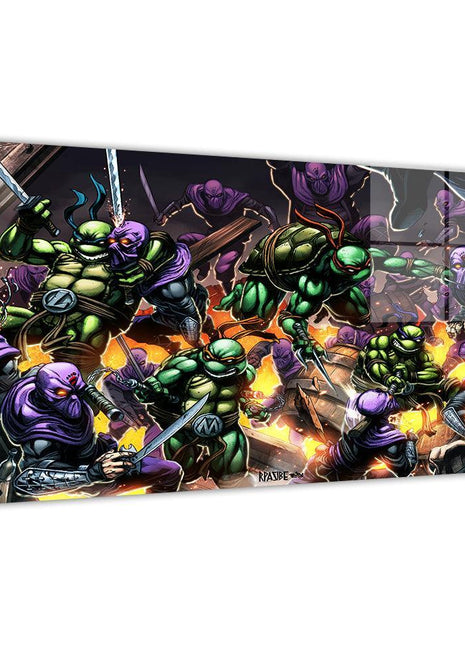 TMNT Wall Art | Teenage Mutant Ninja Turtles Fan Art | Snapping Turtle Gallery [variant_option1] Print, Premium Wall Art by Snapping Turtle Gallery