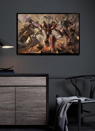 Knock Out Wall Art | Transformers Prime Acrylic, Metal & Canvas Print - Snapping Turtle Gallery