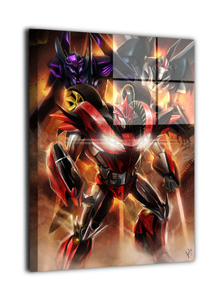 Knock Out Wall Art | Transformers Prime Acrylic, Metal & Canvas Print - Snapping Turtle Gallery