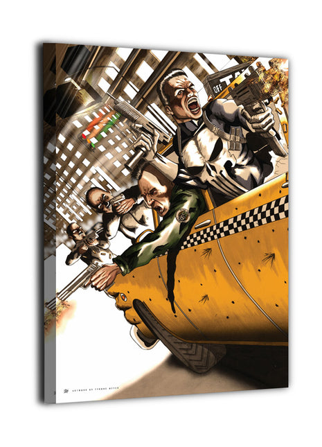 Vigilante Crossfire Wall Art