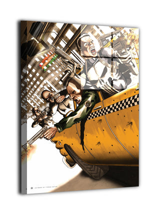 Vigilante Crossfire Wall Art