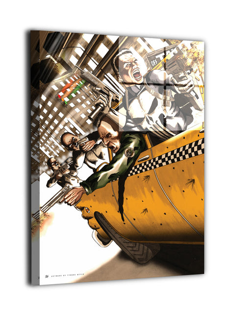 Vigilante Crossfire Wall Art
