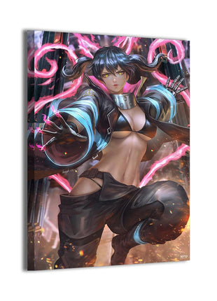 Tamaki Kotatsu Wall Art | Fire Force Fan Art | Snapping Turtle Gallery [variant_option1] Print, Premium Wall Art by Snapping Turtle Gallery