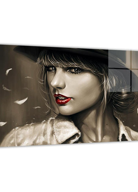 Taylor Swift Wall Art | Wizyakuza Acrylic, Metal & Canvas Print - Snapping Turtle Gallery