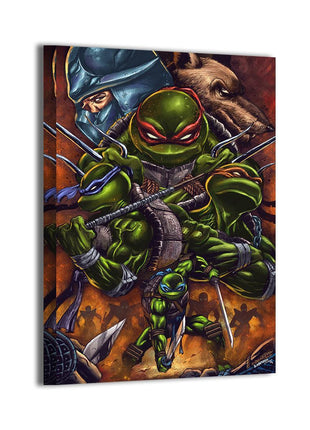 Teenage Mutant Ninja Turtles Wall Art | TMNT Fan Art | Snapping Turtle Gallery [variant_option1] Print, Premium Wall Art by Snapping Turtle Gallery