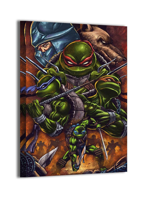 Teenage Mutant Ninja Turtles Wall Art | TMNT Fan Art | Snapping Turtle Gallery [variant_option1] Print, Premium Wall Art by Snapping Turtle Gallery