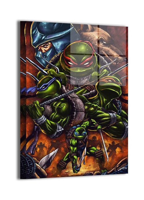 Teenage Mutant Ninja Turtles Wall Art | TMNT Fan Art | Snapping Turtle Gallery [variant_option1] Print, Premium Wall Art by Snapping Turtle Gallery