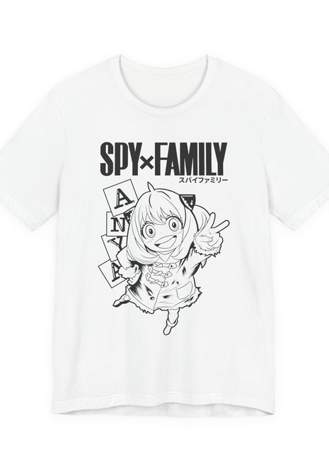 Anya Forger Telepath Monochrome Spy x Family Shirt - Snapping Turtle Gallery