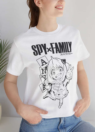 Telepath Monochrome Shirt | Spy x Family Fan Art | Snapping Turtle Gallery [variant_option1] Print, Premium Wall Art by Snapping Turtle Gallery