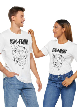 Telepath Monochrome Shirt | Spy x Family Fan Art | Snapping Turtle Gallery [variant_option1] Print, Premium Wall Art by Snapping Turtle Gallery