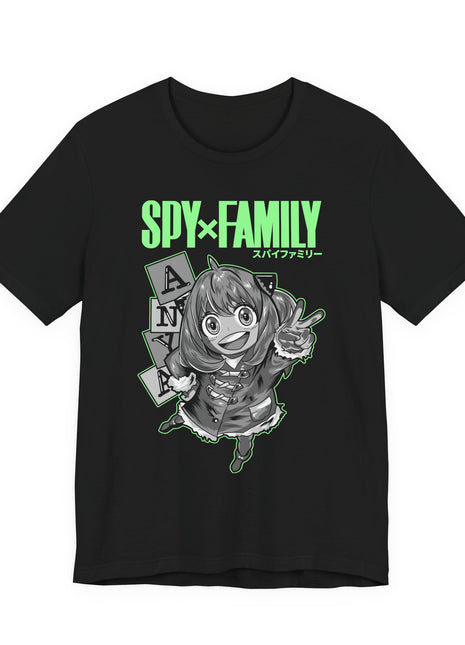 Anya Forger Telepath Neon Spy x Family Anime Shirt - Snapping Turtle Gallery