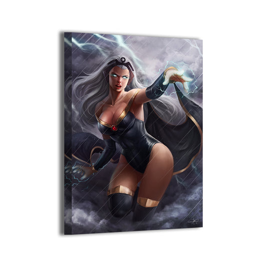 Tempest Fury Wall Art Canvas Print – Storm (X-Men) by Nopeys