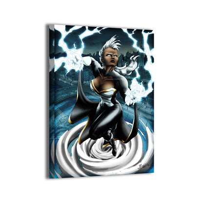 Tempest Queen Wall Art Canvas Print – Storm X-Men by Evy Pinlac