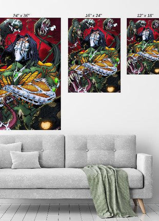 The Darkness Wall Art | Dark Genesis | Snapping Turtle Gallery [variant_option1] Print, Premium Wall Art by Snapping Turtle Gallery