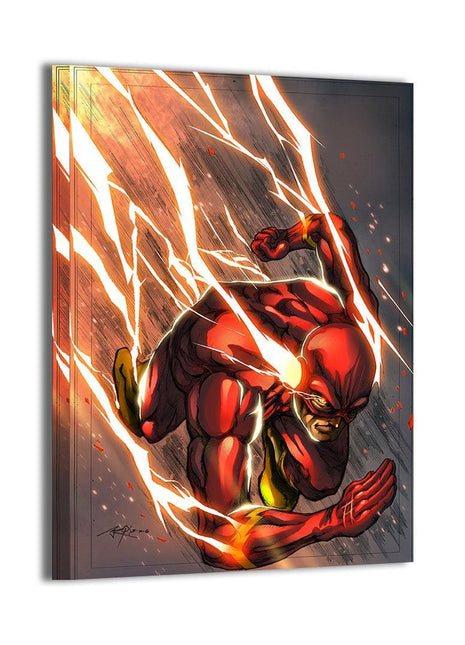 The Flash Wall Art | DC Comics Fan Art | Snapping Turtle Gallery [variant_option1] Print, Premium Wall Art by Snapping Turtle Gallery