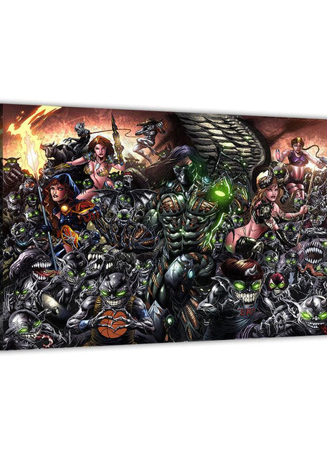 The Witchblade Wall Art | Crossover Fan Art | Snapping Turtle Gallery [variant_option1] Print, Premium Wall Art by Snapping Turtle Gallery