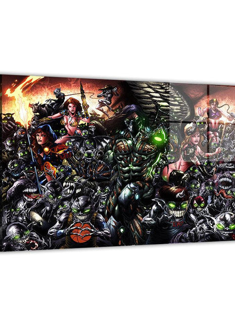 The Witchblade Wall Art | Crossover Fan Art | Snapping Turtle Gallery [variant_option1] Print, Premium Wall Art by Snapping Turtle Gallery