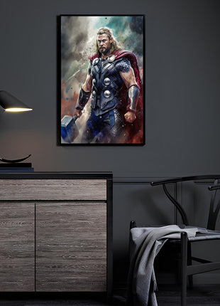 Thor Wall Art | Marvel Fan Art | Snapping Turtle Gallery [variant_option1] Print, Premium Wall Art by Snapping Turtle Gallery