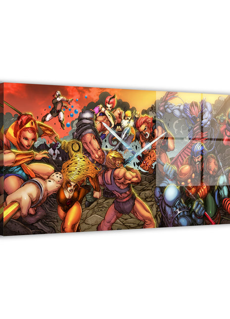 ThunderCats Wall Art | He-Man Crossover Fan Art | Snapping Turtle Gallery [variant_option1] Print, Premium Wall Art by Snapping Turtle Gallery
